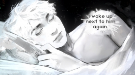I woke up next to you again