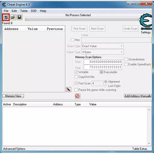 Cheat Engine 6.3