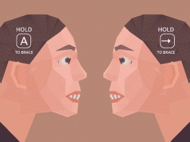 Normal Human Face Simulator
