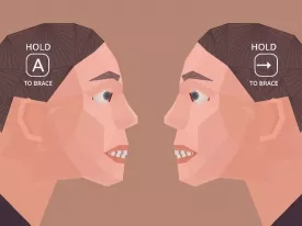 Normal Human Face Simulator