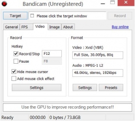 Bandicam free download