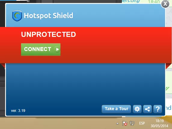 Hotspot shield