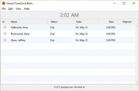 Virtual TimeClock Basic