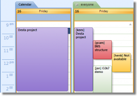 Group Calendar for Exchange Server