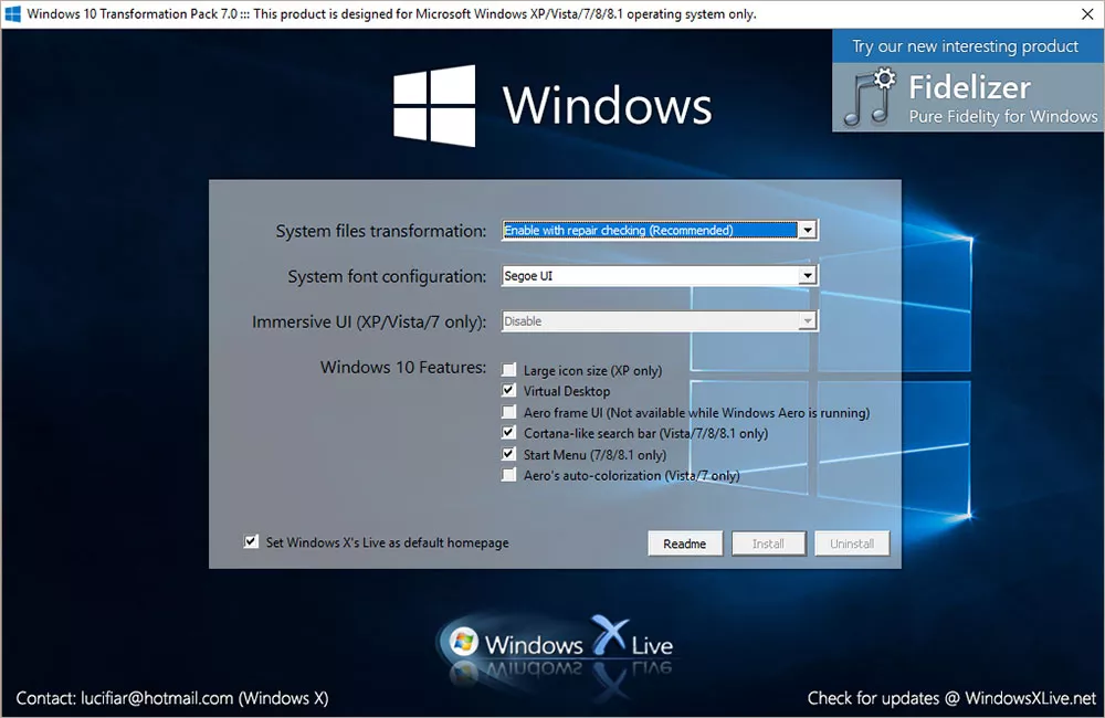 Windows 10 Transformation Pack Free Download Rocky Bytes