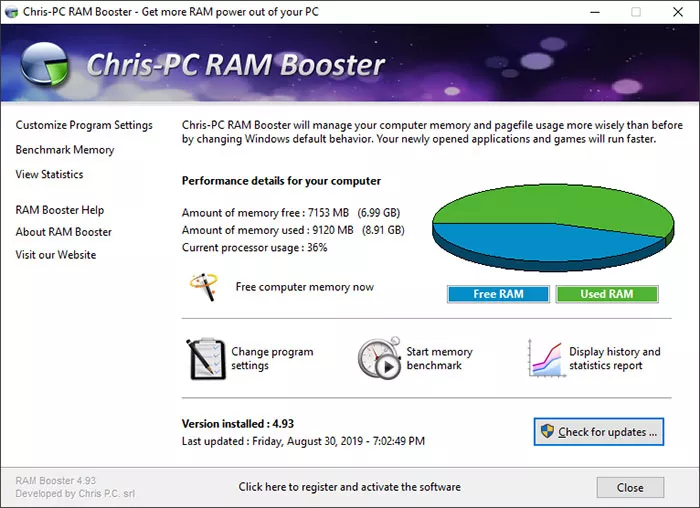 Ram programs