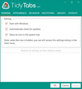 TidyTabs