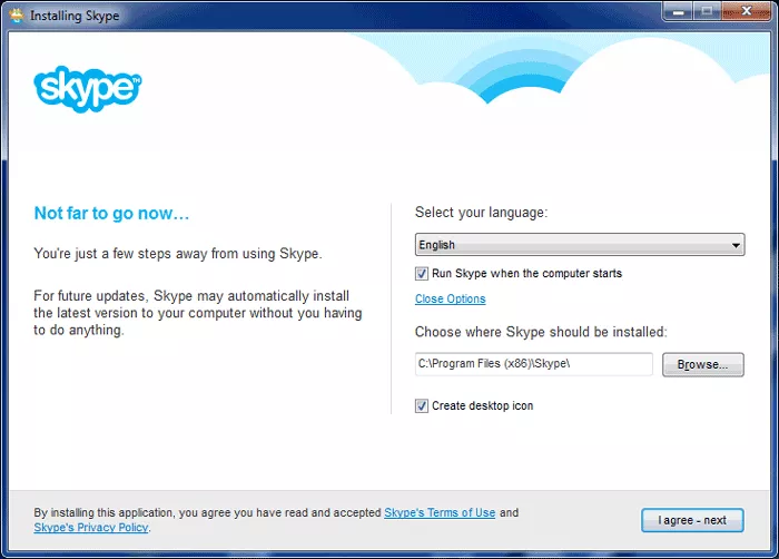 How to install Skype