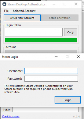 Steam Desktop Authenticator