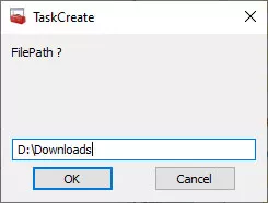 TaskCreate