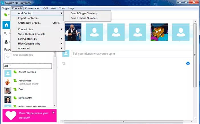 How to use Skype