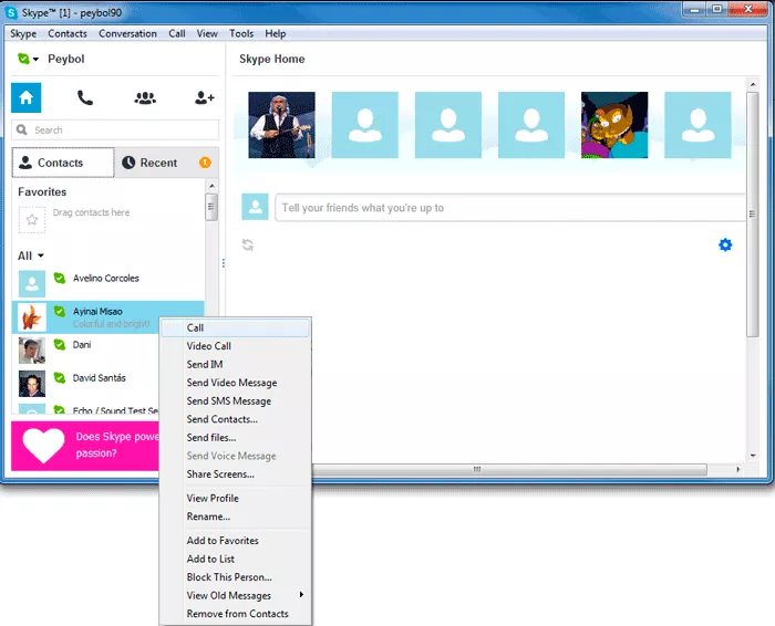 How to use Skype