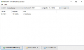 World Heatmap Creator