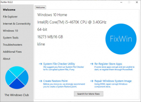 FixWin for Windows 10