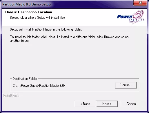 How to install Partition Magic