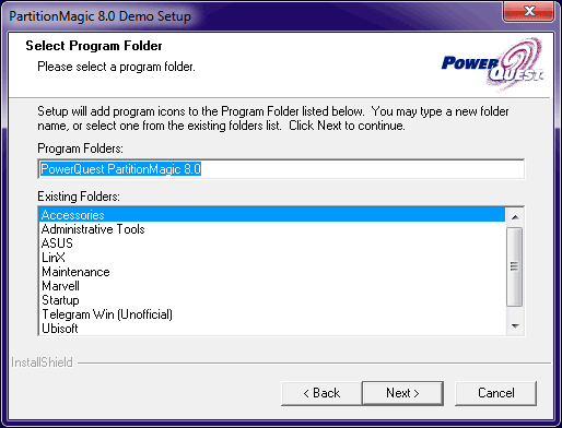 How to install Partition Magic