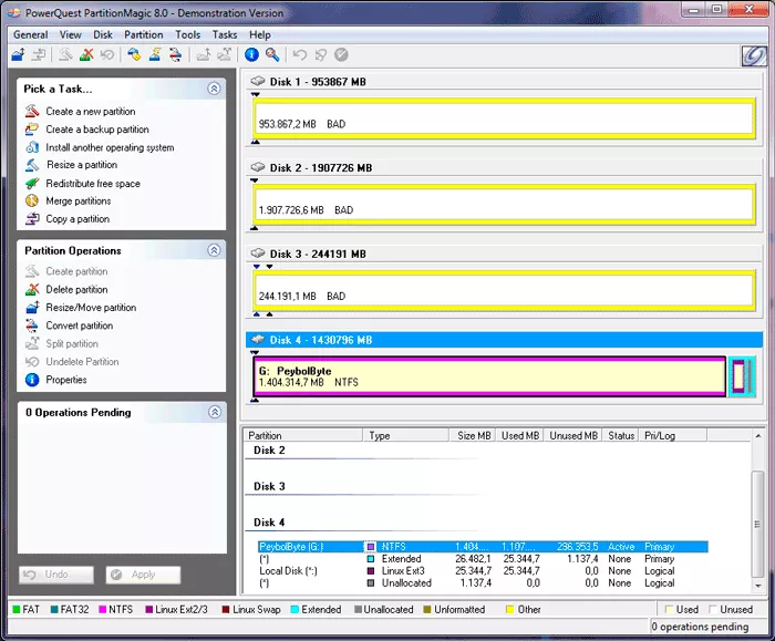 Partition Magic Tutorial