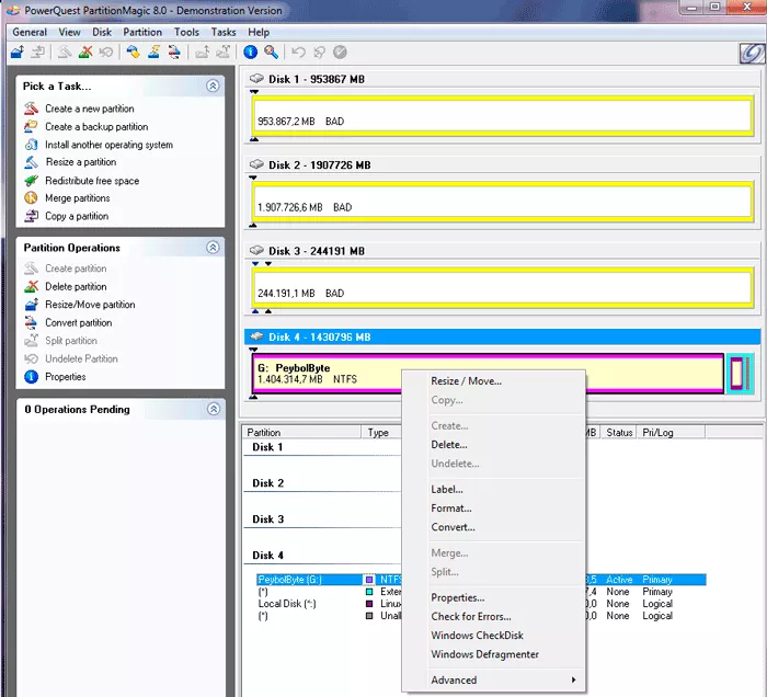 Partition Magic Tutorial