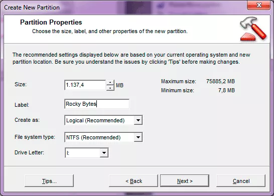 Partition Magic Tutorial