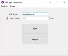 NTP Sync Time Client