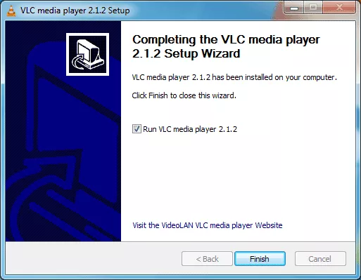 Installation VLC