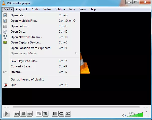 VLC configuration