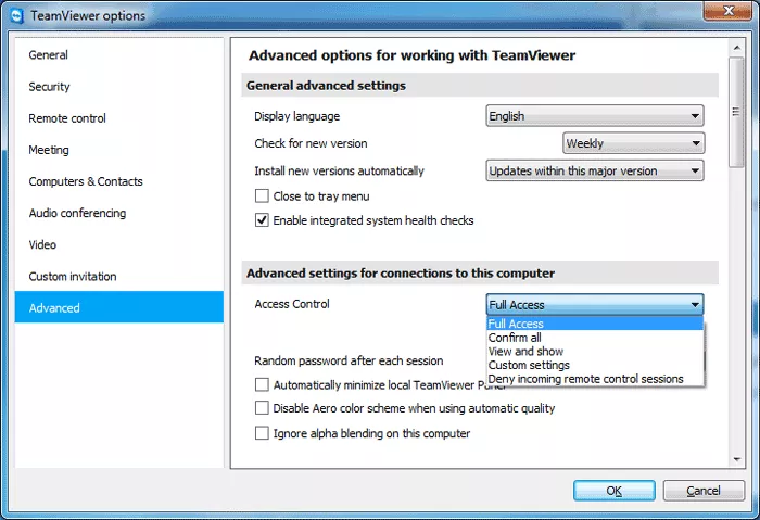 Teamviewer installation