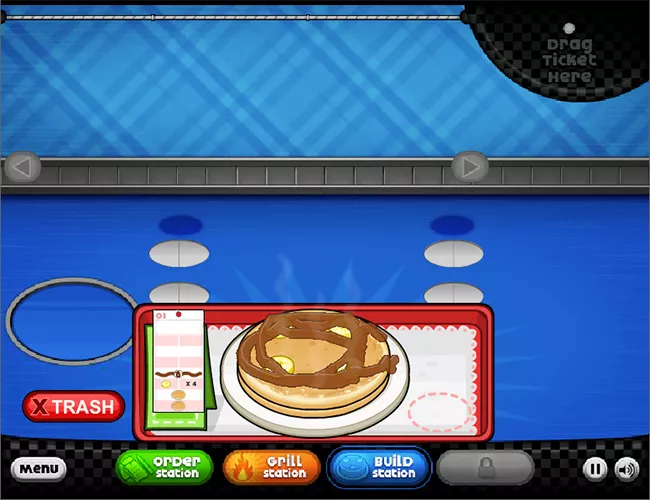 Papa s Food Stall My Pancake Stand Food Battle Papa Simulator Papa