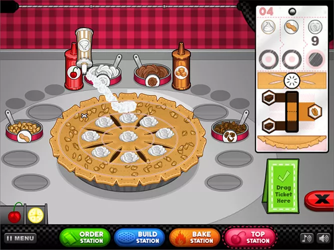 1 Hour Gameplay Timelapse Of Papa's Bakeria #papasgames #fyp