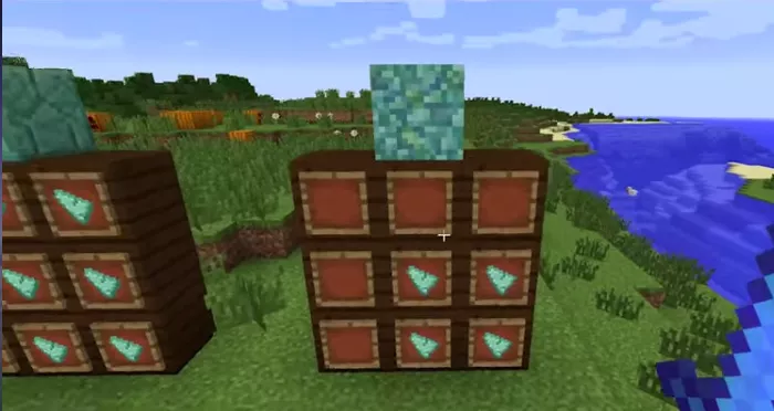 Prismarine new material in Minecraft 1.8