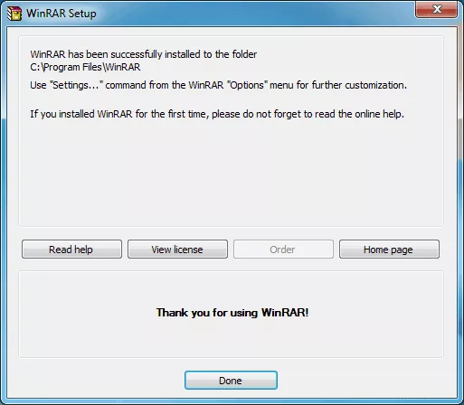 How to install winrar