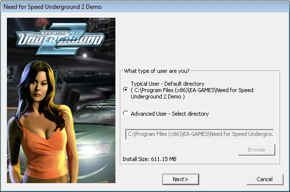 install Need for speed 2