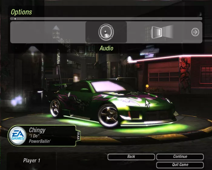 Need for speed 2 options 