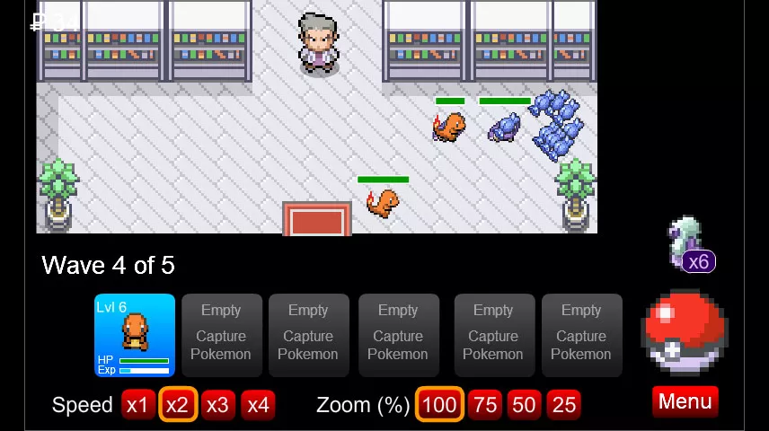 Pokemon Tower Defense APK version - Choose one of 3 Kanto starters