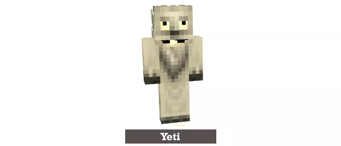 Minecraft yeti skin