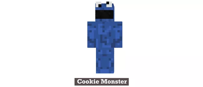 Cookie monster minecraft