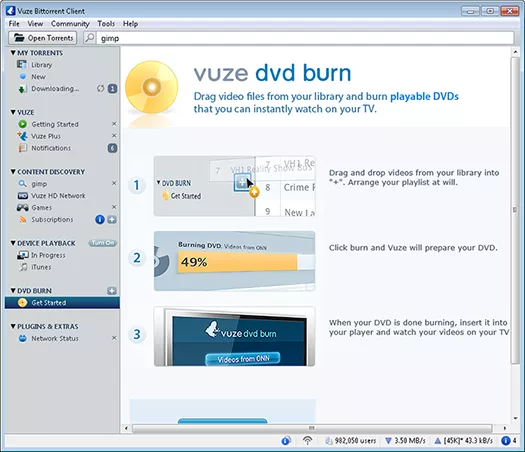 How to use vuze