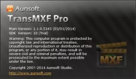 Aunsoft TransMXF Pro