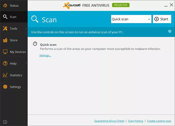 Avast free antivirus