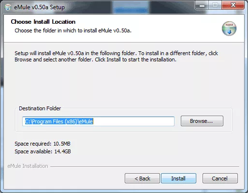 How to install emule