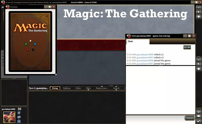 Most addictive games - Magic: the Gathering