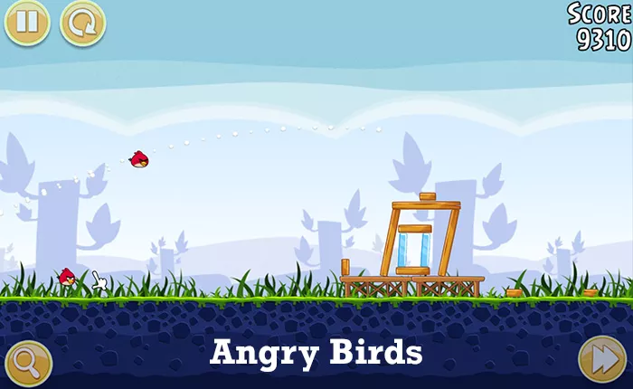Addictive video games - Angry Birds