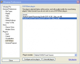 Shoutcast DSP Winamp Plugin - Download | Rocky Bytes