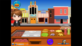 Chicken Burger Cart