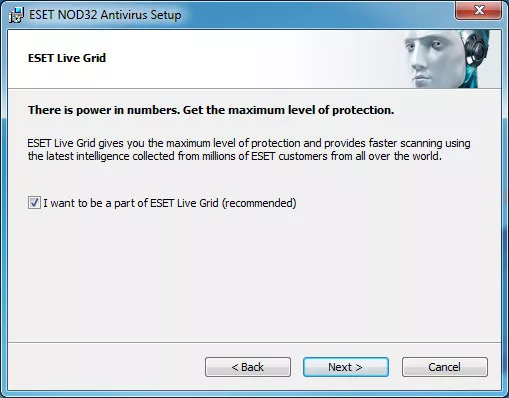 Nod 32 installation