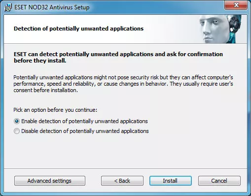 How to install NOD32