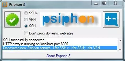 Psiphon 3 SSH