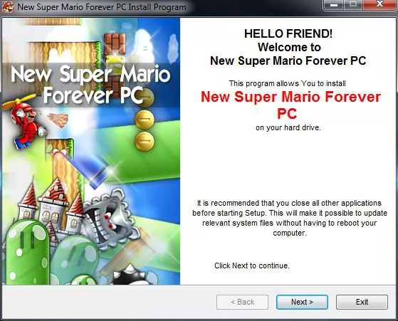 How to install super Mario 3