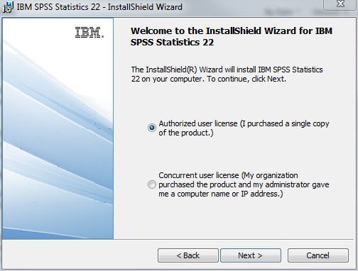 steps to downloading and starting spss 25