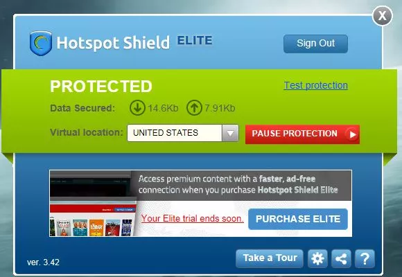 How to use Hotspot Shield